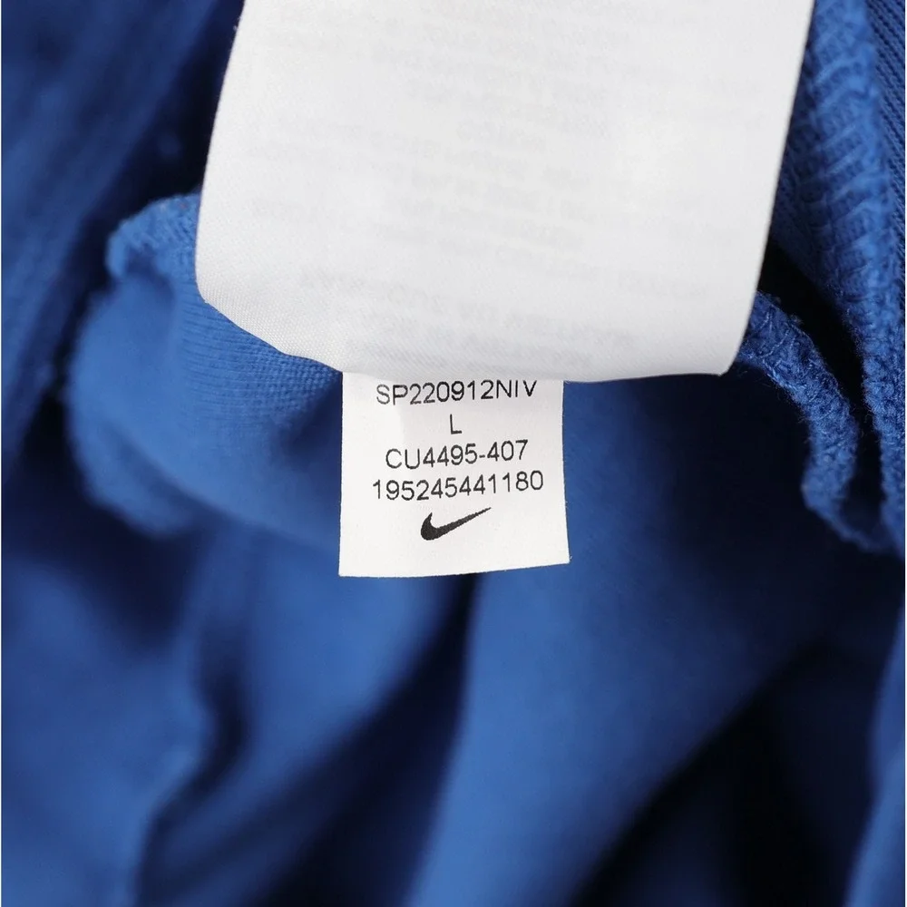 Nike Tech Fleece Joggers Men Large Blue Tapered Sweatpants CU4495-403